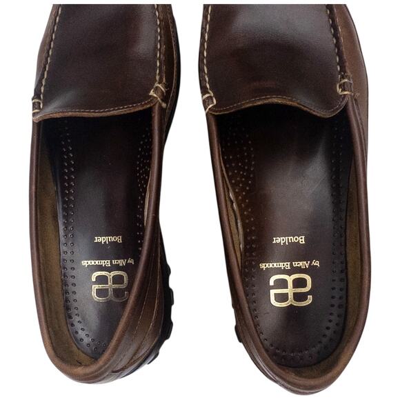 Allen Edmonds Boulder Venetian Driving Moccasin Men\'s 10.5 Brown Leather Loafer main image 7